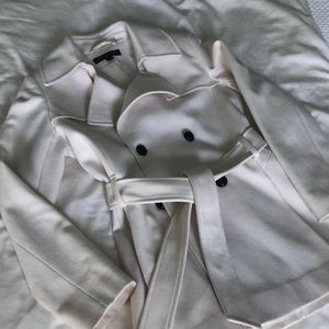 Beautiful Cream Peacoat